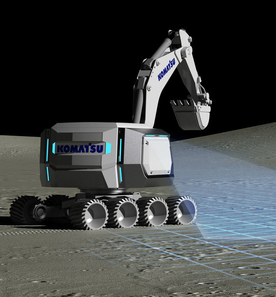 KOMATSU SELEZIONATA PER IL PROGRAMMA DI SVILUPPO DI TECNOLOGIE INNOVATIVE PER LA COSTRUZIONE AUTONOMA NELLO SPAZIO GESTITO DAL GOVERNO GIAPPONESE